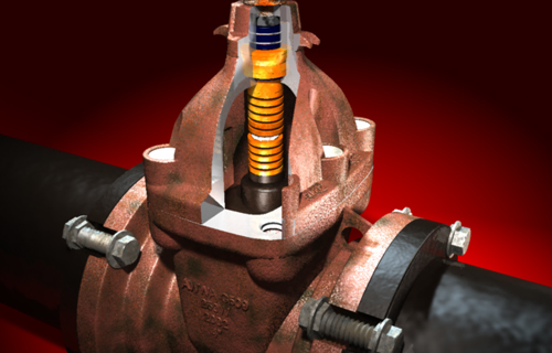 Underground Broken Valve