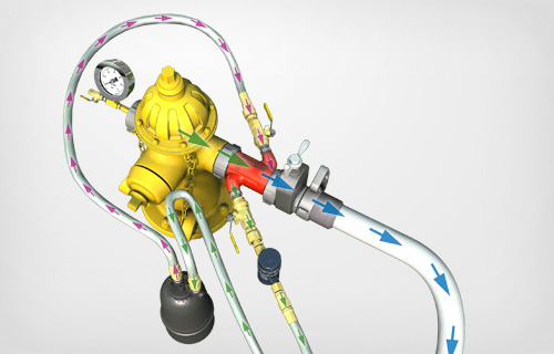 Hydroflow Product Water Flow Diagram