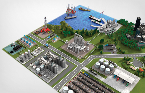 Oil & Gas Illustration