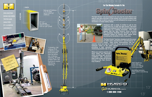 Spin Doctor Double Truck Ad